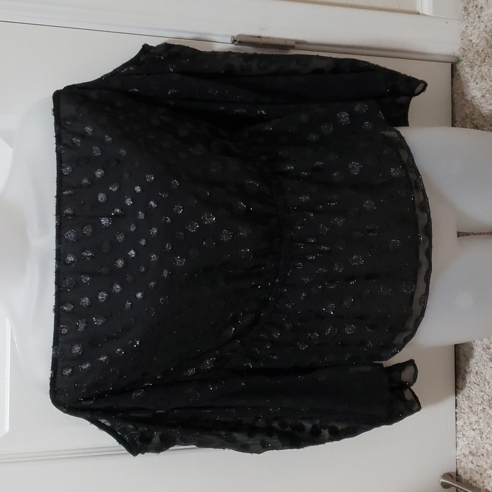 Off the shoulder Size M split sleeve top